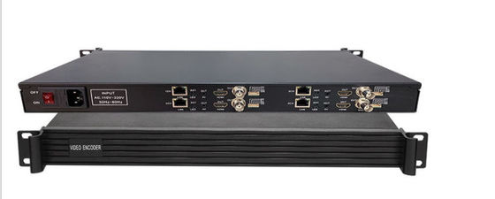 4 Channels Head End Device H.265 / H.264 HDMI Decoder HD Broadcasting Decoder