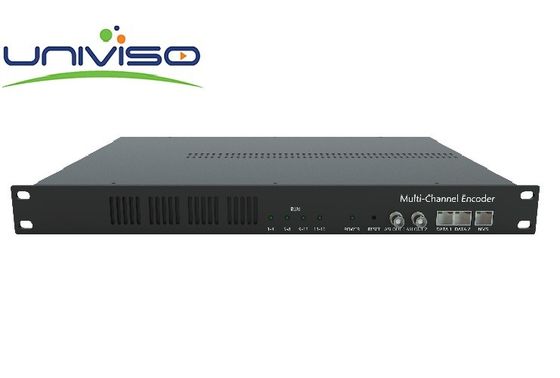 HD/el SD 16 canaliza la codificación del hardware del codificador IPTV OTT del procesador H.264 H.265 HEVC del extremo principal