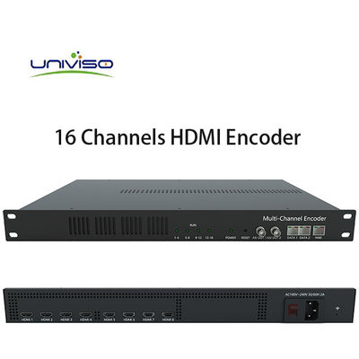 Entrada codificador H.264 y H.265 de HD del extremo principal HDMI de Digitaces con la salida de IP& ASI, parte movible del logotipo